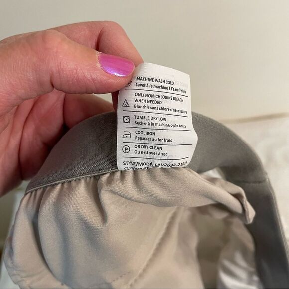 Vince Pants Jogger Soft Silky Pull On Modal Light Heathered Gray Size Medium - Picture 8 of 8